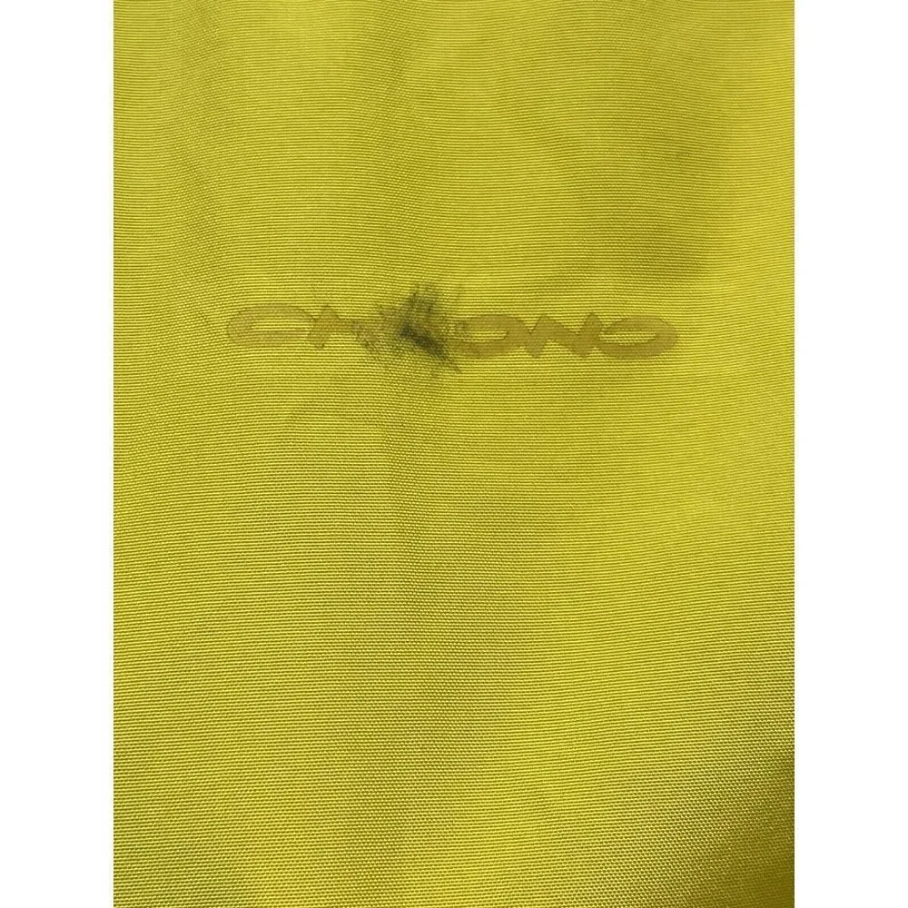 Cannondale Jacket Rain Shell Windbreaker Yellow Size Small
